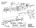 Bosch 0 603 261 003 Pam 500 Drive Motor 220 V / Eu Spare Parts